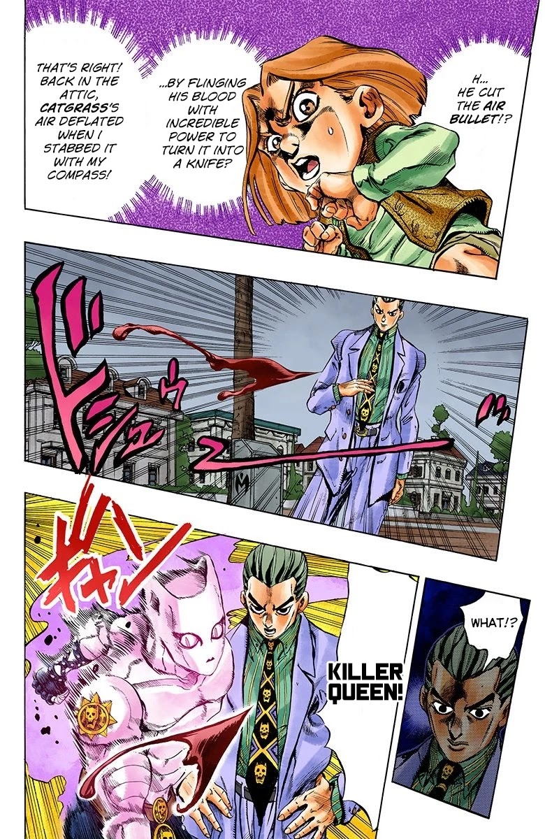 JoJo's Bizarre Adventure Part 4 - Diamond is Unbreakable (Official Colored) chapter 165 page 11