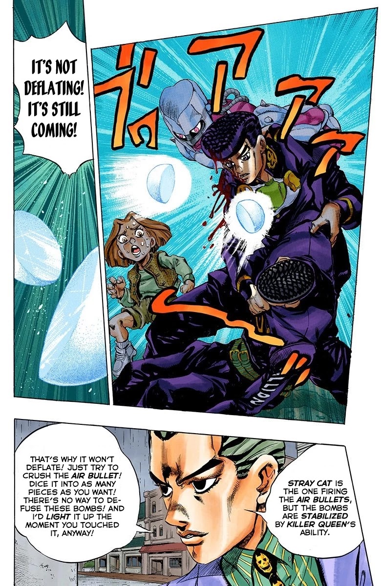 JoJo's Bizarre Adventure Part 4 - Diamond is Unbreakable (Official Colored) chapter 165 page 13