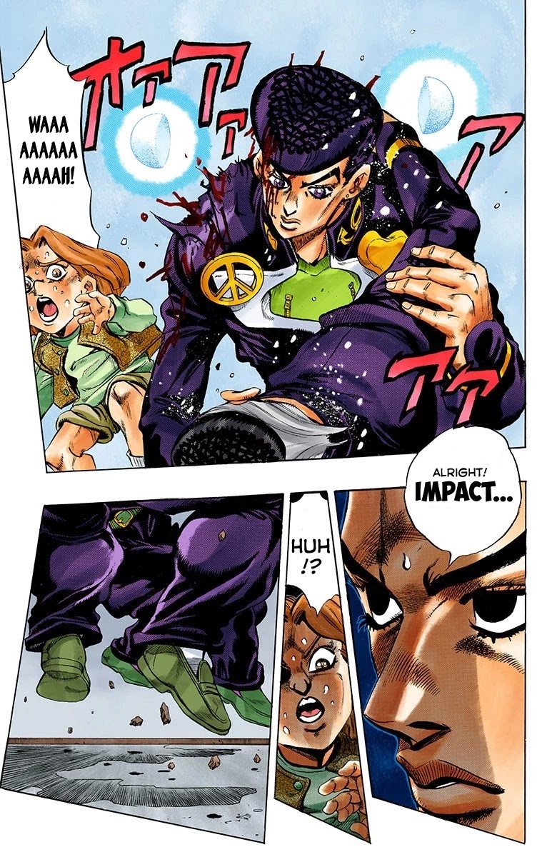 JoJo's Bizarre Adventure Part 4 - Diamond is Unbreakable (Official Colored) chapter 165 page 14