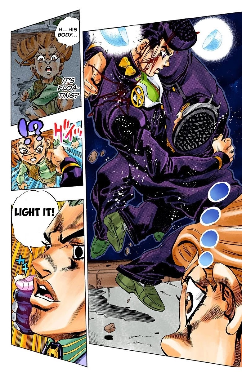 JoJo's Bizarre Adventure Part 4 - Diamond is Unbreakable (Official Colored) chapter 165 page 15