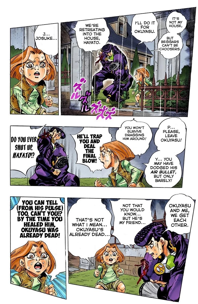 JoJo's Bizarre Adventure Part 4 - Diamond is Unbreakable (Official Colored) chapter 165 page 19