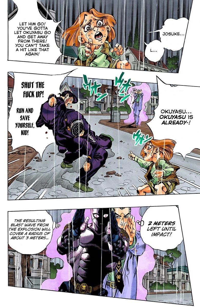 JoJo's Bizarre Adventure Part 4 - Diamond is Unbreakable (Official Colored) chapter 165 page 5