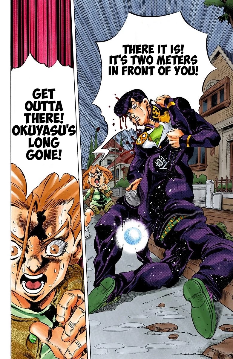 JoJo's Bizarre Adventure Part 4 - Diamond is Unbreakable (Official Colored) chapter 165 page 7