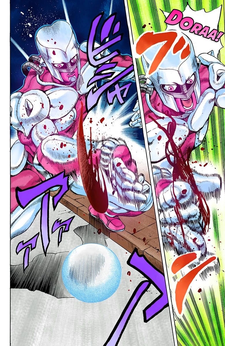 JoJo's Bizarre Adventure Part 4 - Diamond is Unbreakable (Official Colored) chapter 165 page 9