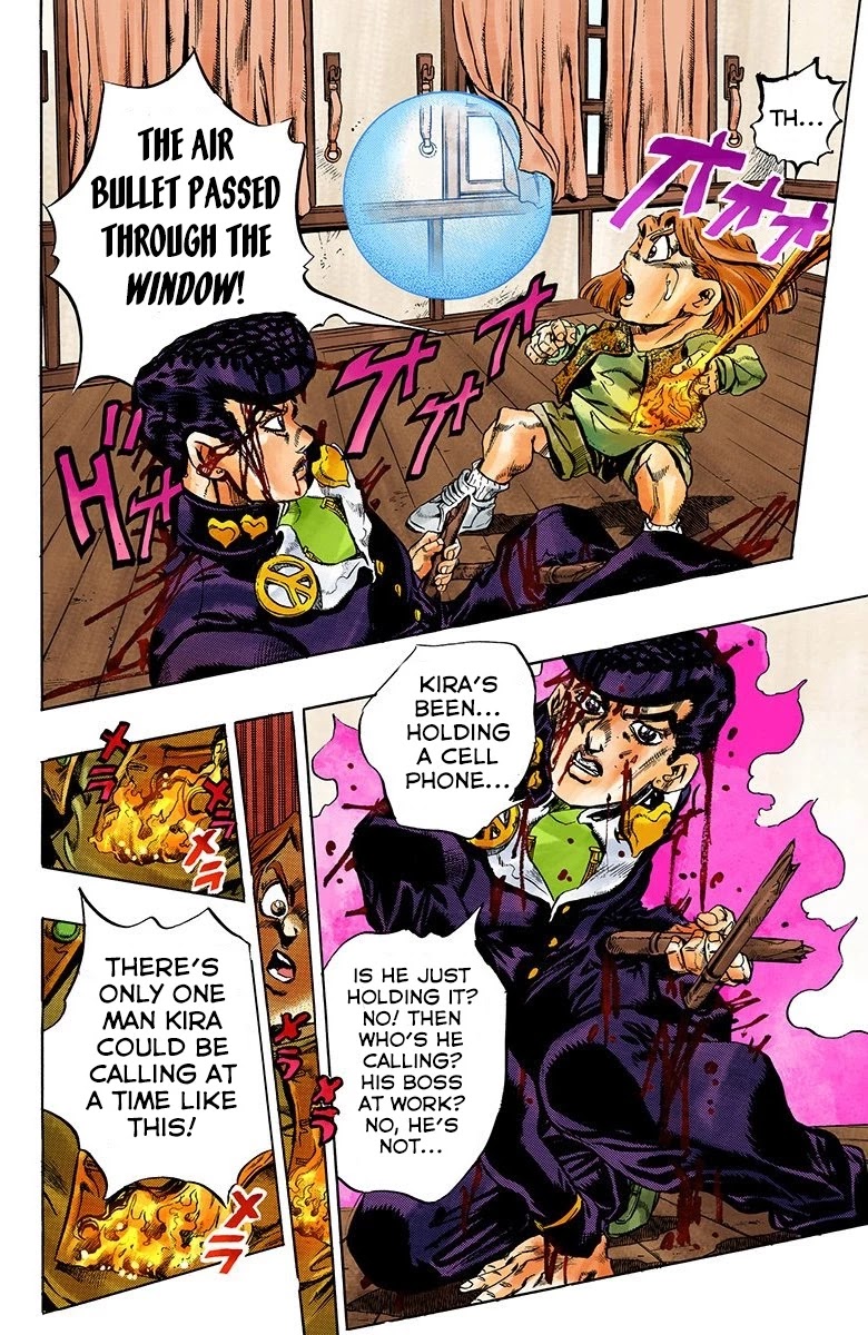 JoJo's Bizarre Adventure Part 4 - Diamond is Unbreakable (Official Colored) chapter 168 page 11