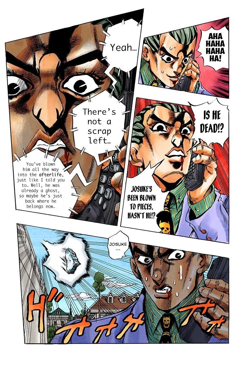 JoJo's Bizarre Adventure Part 4 - Diamond is Unbreakable (Official Colored) chapter 168 page 20