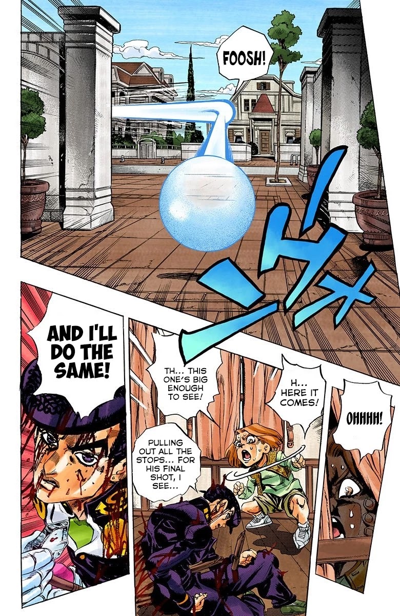 JoJo's Bizarre Adventure Part 4 - Diamond is Unbreakable (Official Colored) chapter 168 page 7