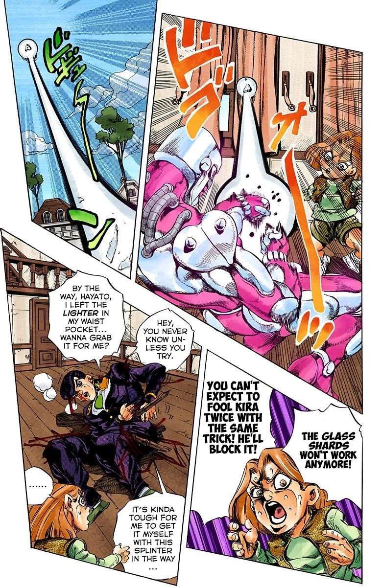 JoJo's Bizarre Adventure Part 4 - Diamond is Unbreakable (Official Colored) chapter 168 page 8