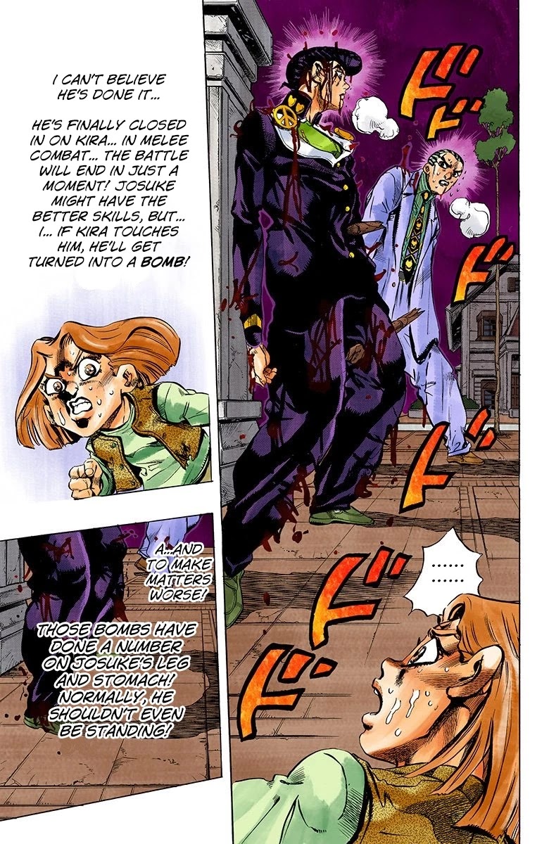 JoJo's Bizarre Adventure Part 4 - Diamond is Unbreakable (Official Colored) chapter 169 page 7