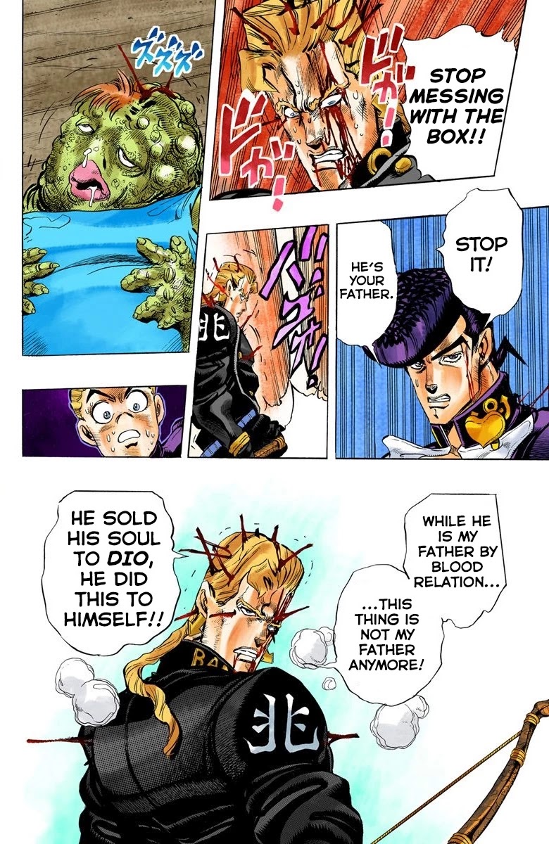 JoJo's Bizarre Adventure Part 4 - Diamond is Unbreakable (Official Colored) chapter 17 page 11