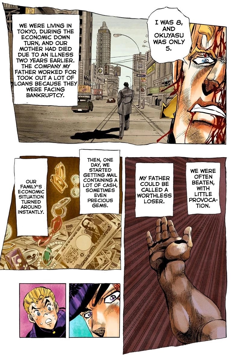 JoJo's Bizarre Adventure Part 4 - Diamond is Unbreakable (Official Colored) chapter 17 page 4