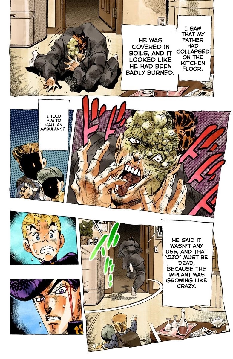 JoJo's Bizarre Adventure Part 4 - Diamond is Unbreakable (Official Colored) chapter 17 page 7