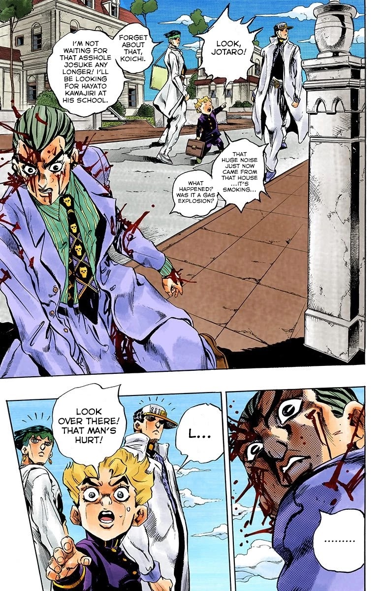 JoJo's Bizarre Adventure Part 4 - Diamond is Unbreakable (Official Colored) chapter 170 page 15