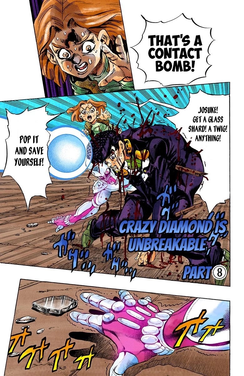 JoJo's Bizarre Adventure Part 4 - Diamond is Unbreakable (Official Colored) chapter 170 page 2