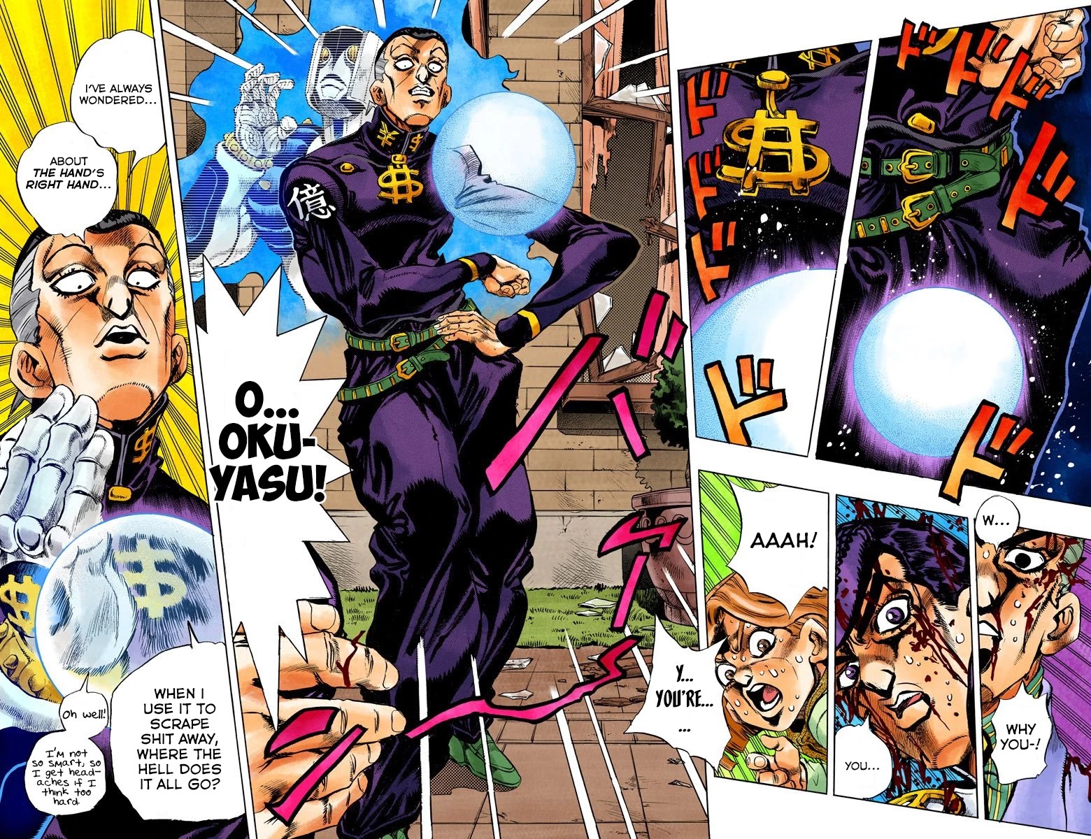 JoJo's Bizarre Adventure Part 4 - Diamond is Unbreakable (Official Colored) chapter 170 page 7