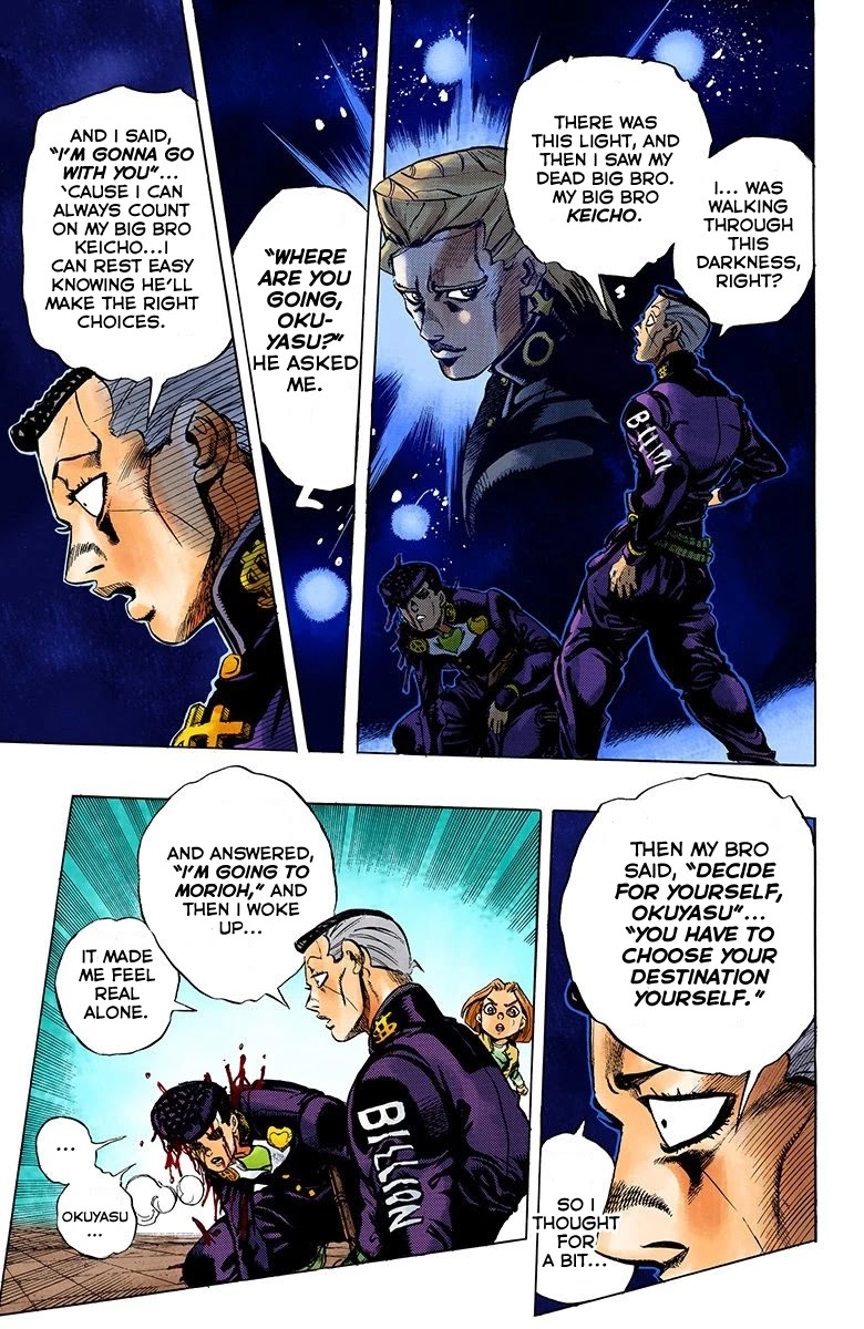 JoJo's Bizarre Adventure Part 4 - Diamond is Unbreakable (Official Colored) chapter 170 page 9