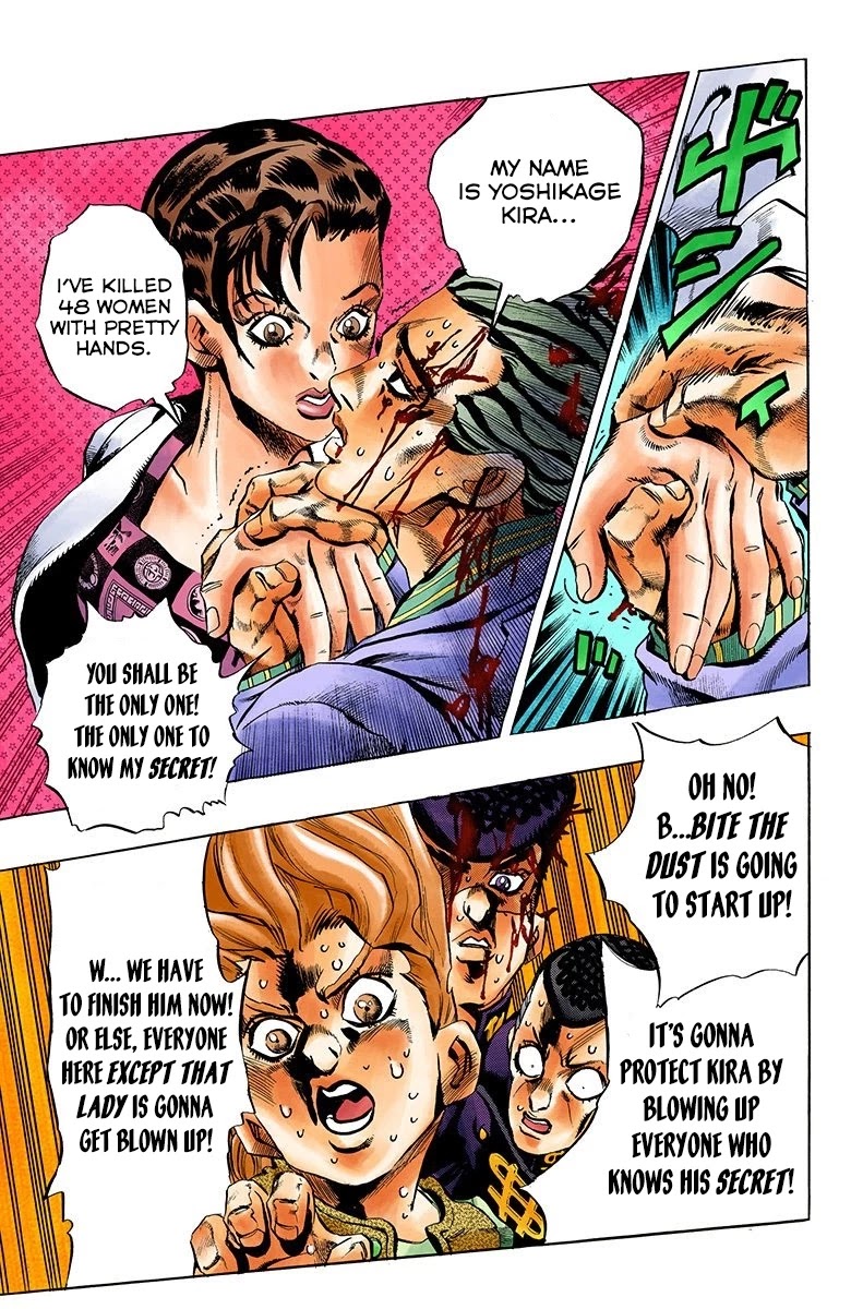 JoJo's Bizarre Adventure Part 4 - Diamond is Unbreakable (Official Colored) chapter 171 page 13