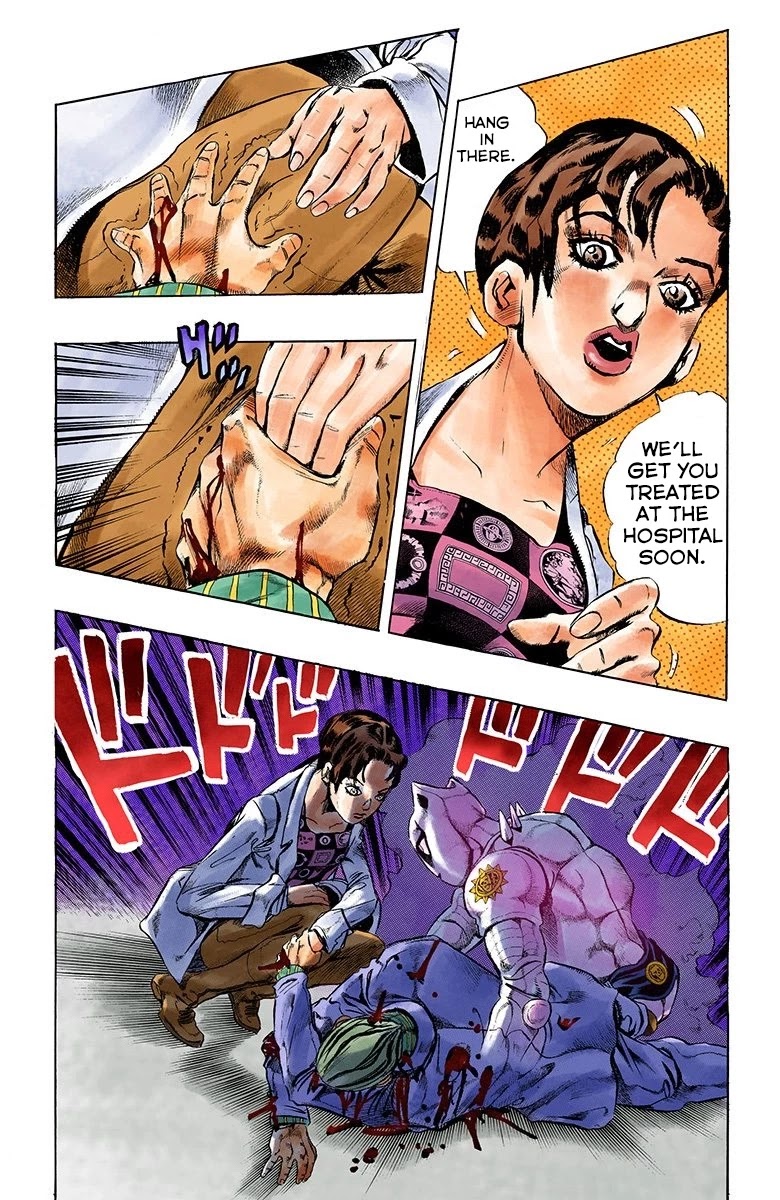 JoJo's Bizarre Adventure Part 4 - Diamond is Unbreakable (Official Colored) chapter 171 page 6