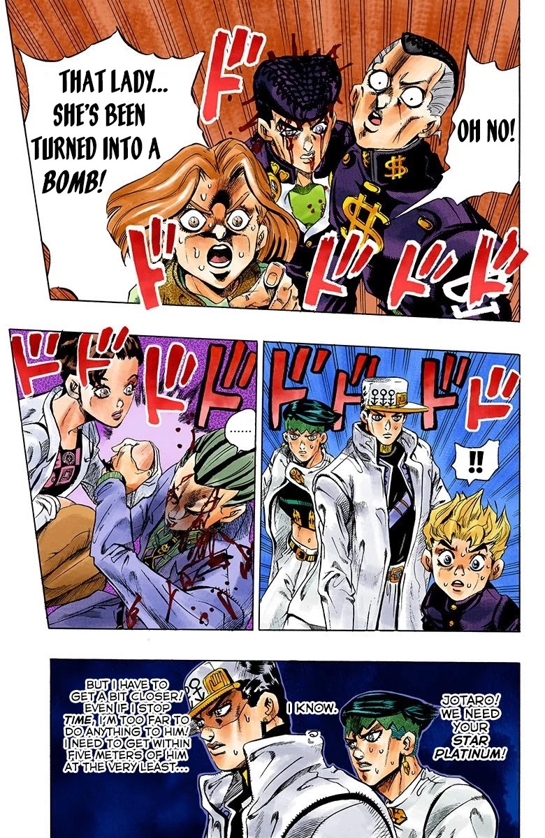 JoJo's Bizarre Adventure Part 4 - Diamond is Unbreakable (Official Colored) chapter 171 page 7