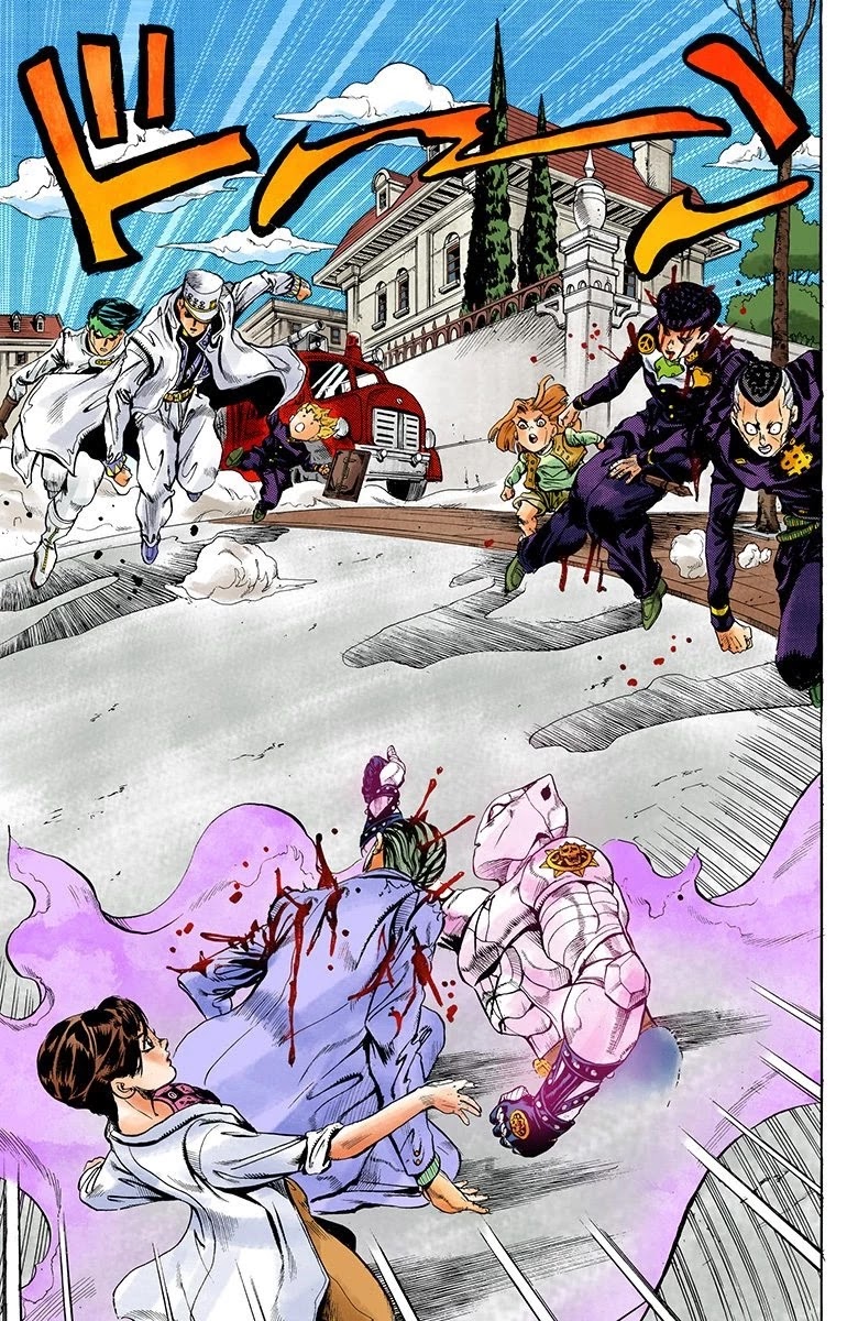 JoJo's Bizarre Adventure Part 4 - Diamond is Unbreakable (Official Colored) chapter 172 page 12