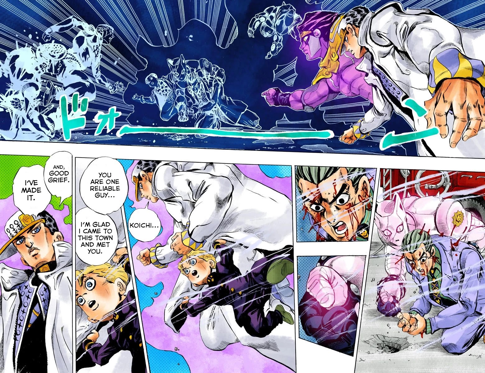 JoJo's Bizarre Adventure Part 4 - Diamond is Unbreakable (Official Colored) chapter 172 page 16