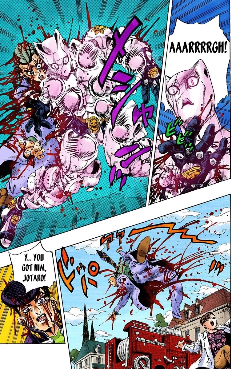 JoJo's Bizarre Adventure Part 4 - Diamond is Unbreakable (Official Colored) chapter 172 page 18