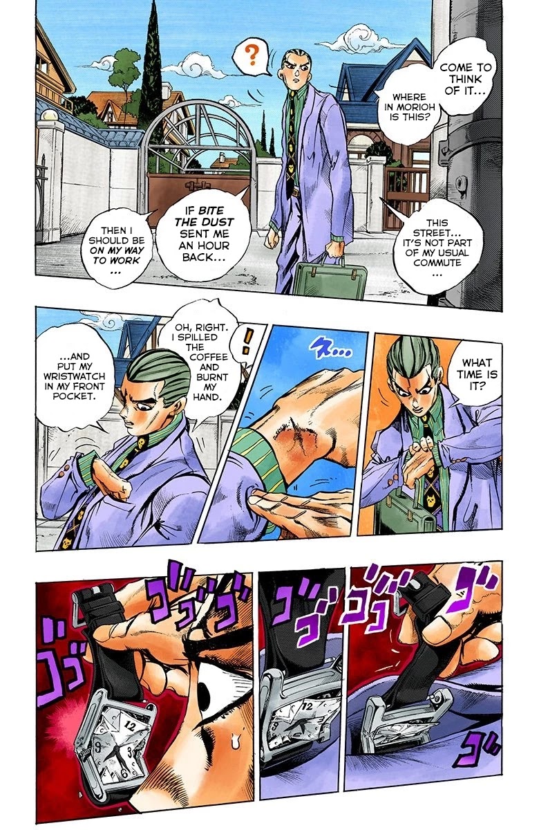 JoJo's Bizarre Adventure Part 4 - Diamond is Unbreakable (Official Colored) chapter 172 page 5