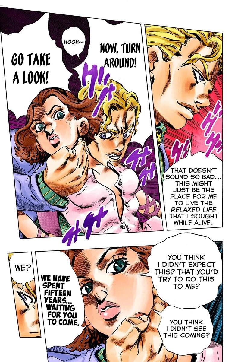 JoJo's Bizarre Adventure Part 4 - Diamond is Unbreakable (Official Colored) chapter 173 page 16