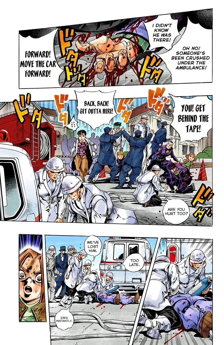 JoJo's Bizarre Adventure Part 4 - Diamond is Unbreakable (Official Colored) chapter 173 page 6