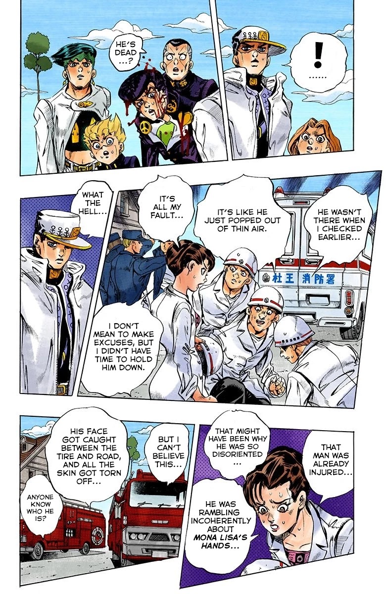 JoJo's Bizarre Adventure Part 4 - Diamond is Unbreakable (Official Colored) chapter 173 page 7