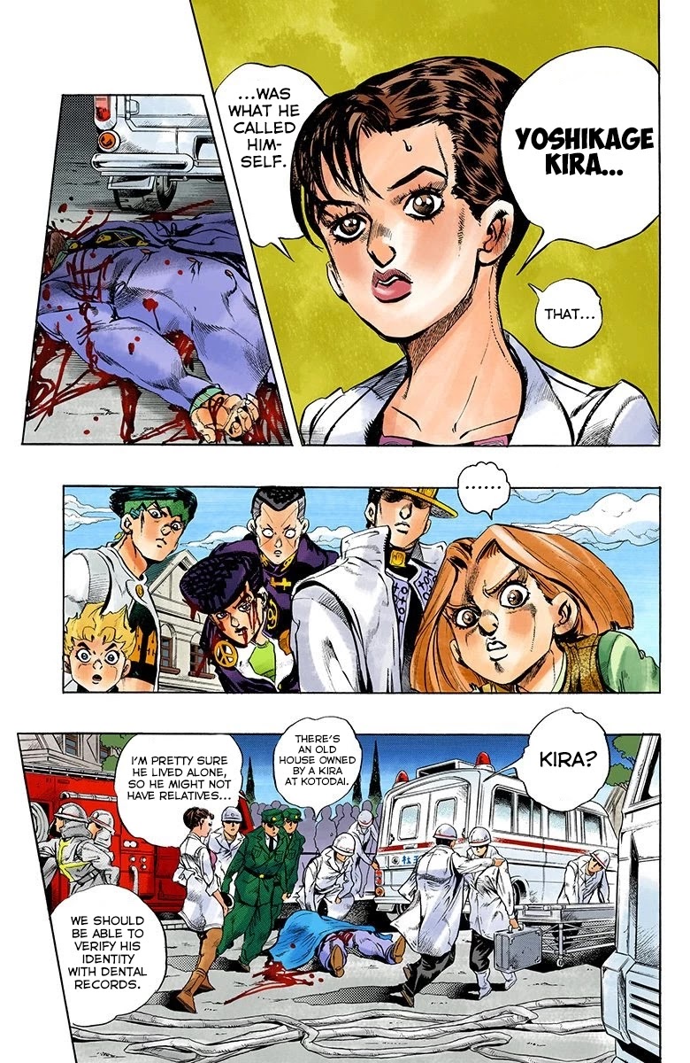 JoJo's Bizarre Adventure Part 4 - Diamond is Unbreakable (Official Colored) chapter 173 page 8