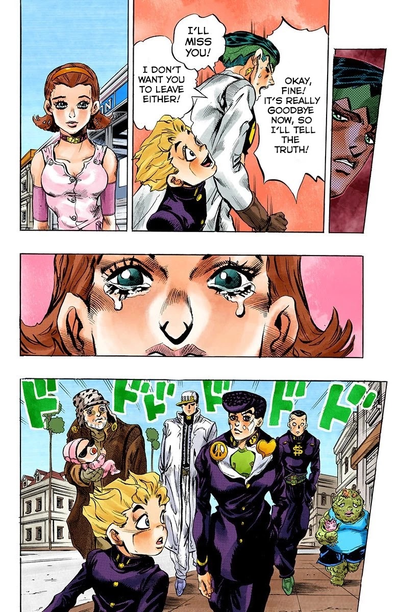 JoJo's Bizarre Adventure Part 4 - Diamond is Unbreakable (Official Colored) chapter 174 page 9