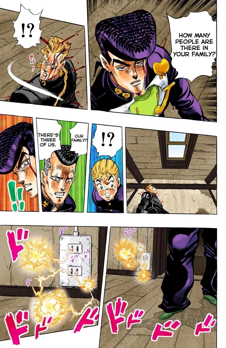 JoJo's Bizarre Adventure Part 4 - Diamond is Unbreakable (Official Colored) chapter 18 page 8