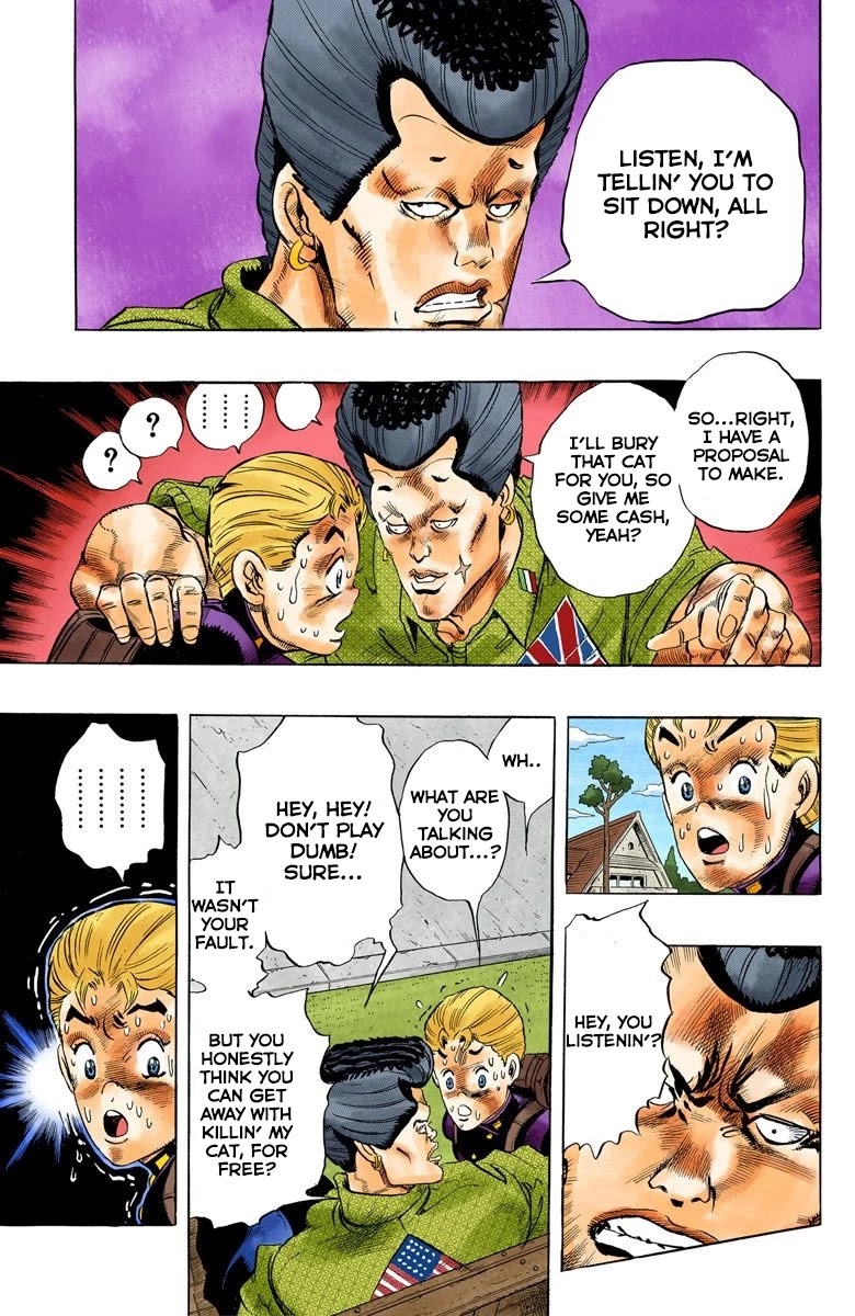 JoJo's Bizarre Adventure Part 4 - Diamond is Unbreakable (Official Colored) chapter 19 page 17