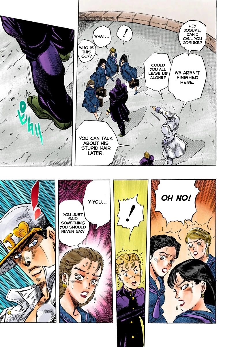 JoJo's Bizarre Adventure Part 4 - Diamond is Unbreakable (Official Colored) chapter 2 page 10