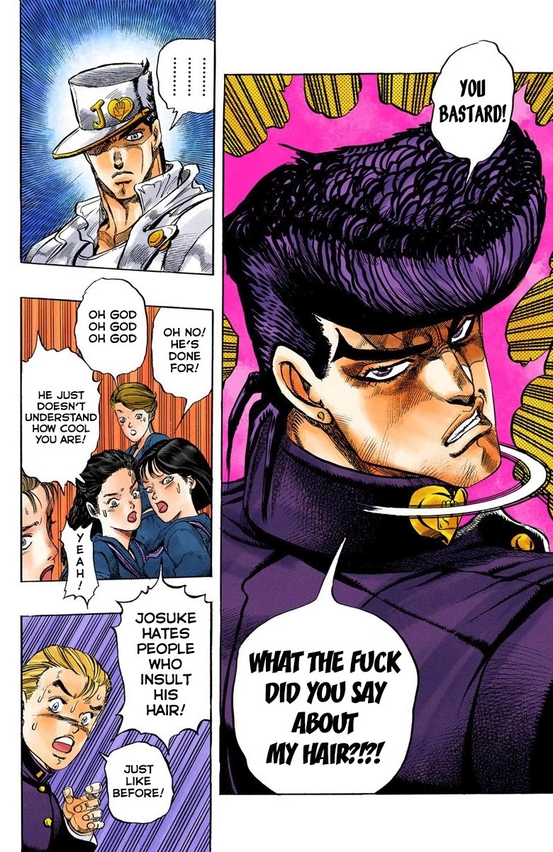 JoJo's Bizarre Adventure Part 4 - Diamond is Unbreakable (Official Colored) chapter 2 page 11