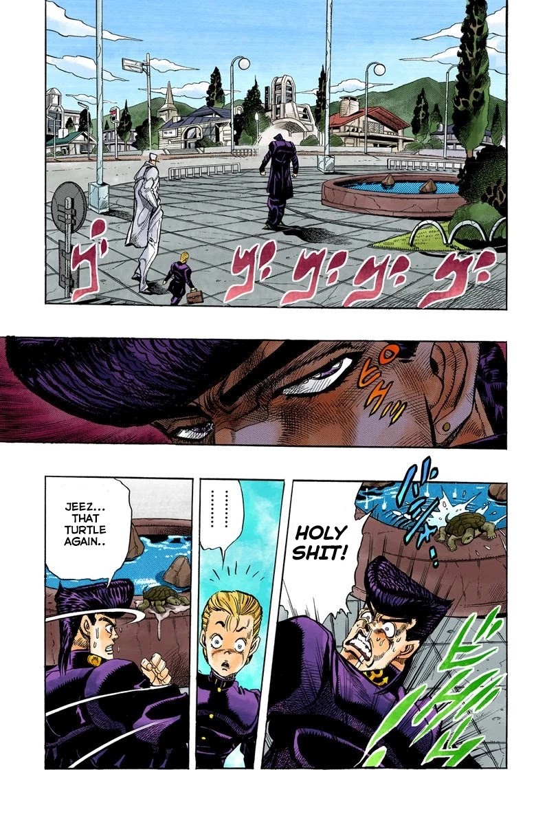 JoJo's Bizarre Adventure Part 4 - Diamond is Unbreakable (Official Colored) chapter 2 page 4