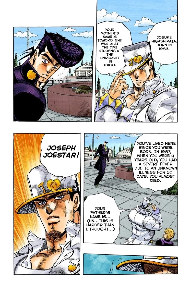 JoJo's Bizarre Adventure Part 4 - Diamond is Unbreakable (Official Colored) chapter 2 page 5