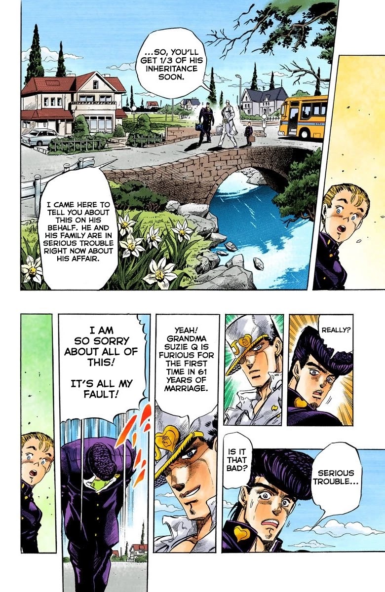 JoJo's Bizarre Adventure Part 4 - Diamond is Unbreakable (Official Colored) chapter 2 page 7