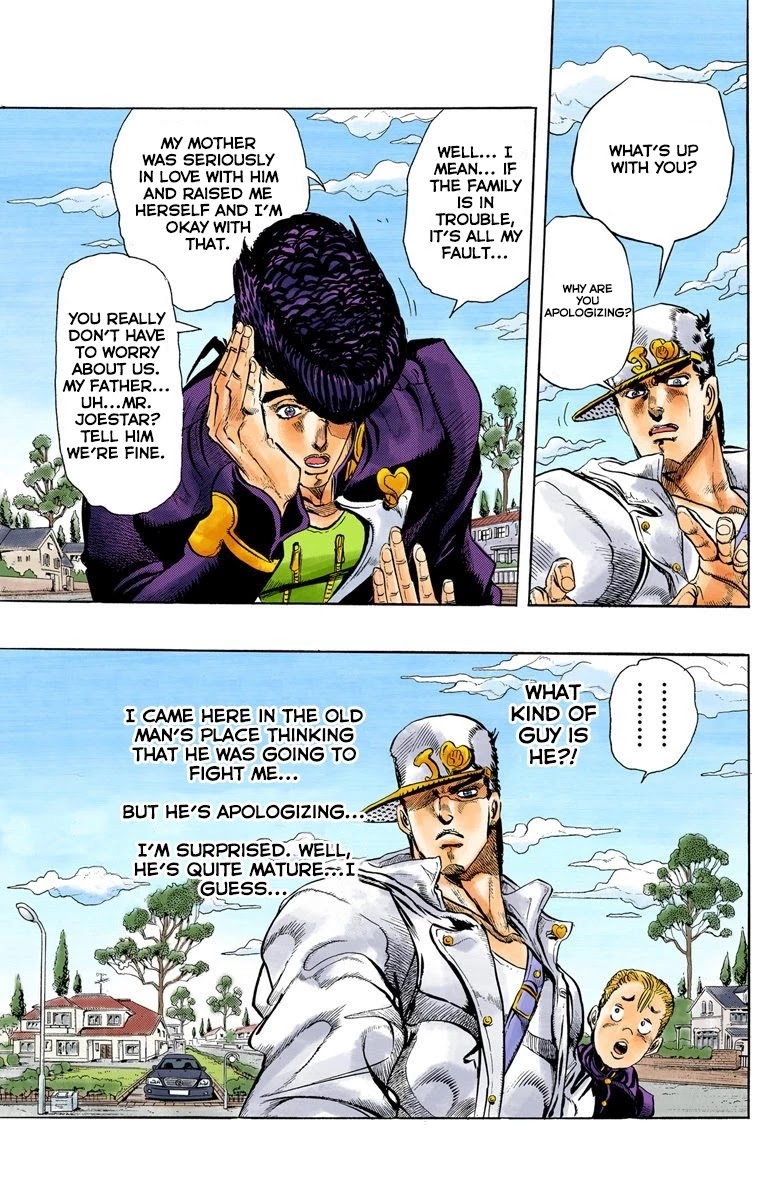 JoJo's Bizarre Adventure Part 4 - Diamond is Unbreakable (Official Colored) chapter 2 page 8