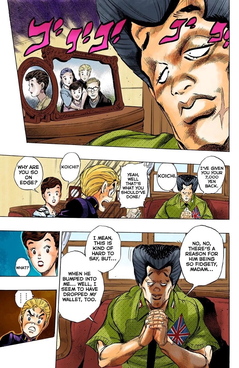 JoJo's Bizarre Adventure Part 4 - Diamond is Unbreakable (Official Colored) chapter 21 page 7