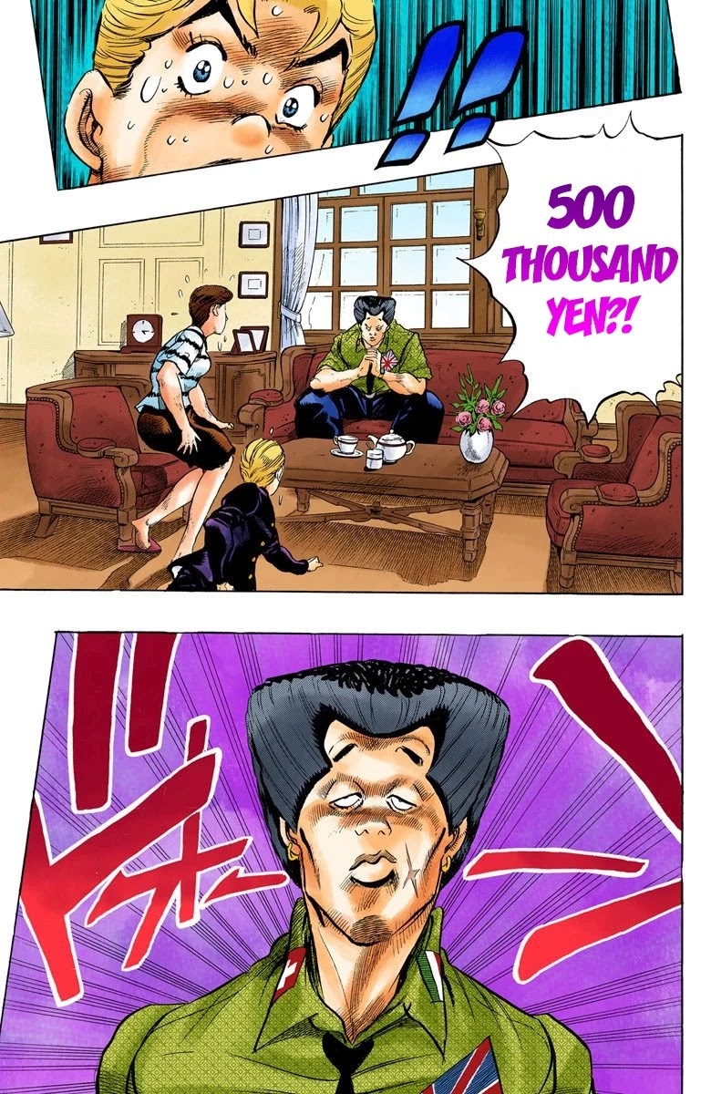 JoJo's Bizarre Adventure Part 4 - Diamond is Unbreakable (Official Colored) chapter 21 page 9