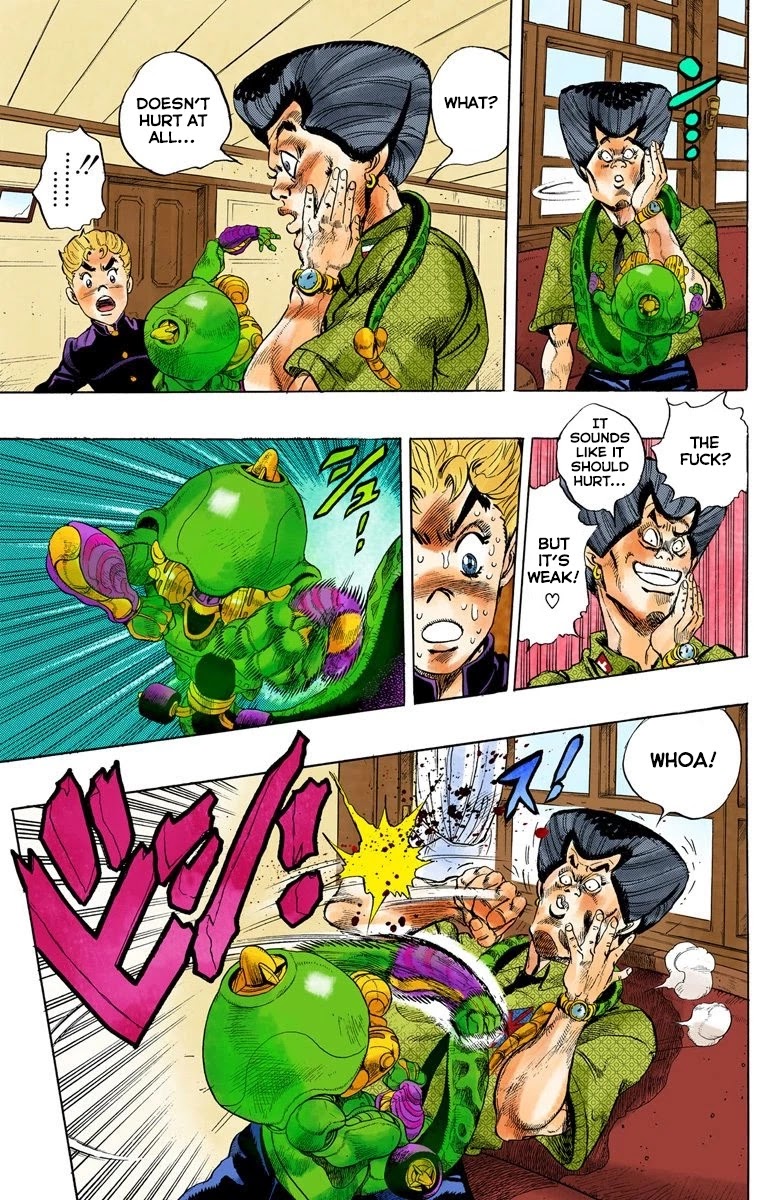 JoJo's Bizarre Adventure Part 4 - Diamond is Unbreakable (Official Colored) chapter 22 page 10