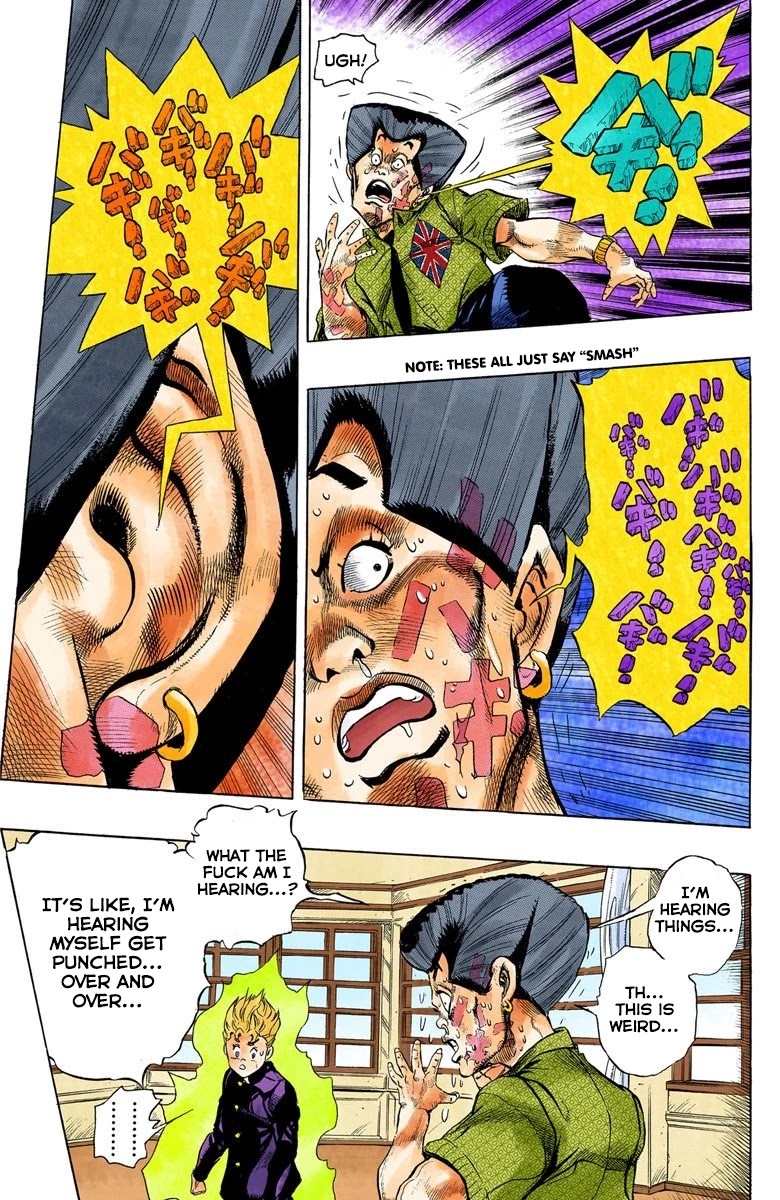 JoJo's Bizarre Adventure Part 4 - Diamond is Unbreakable (Official Colored) chapter 22 page 14