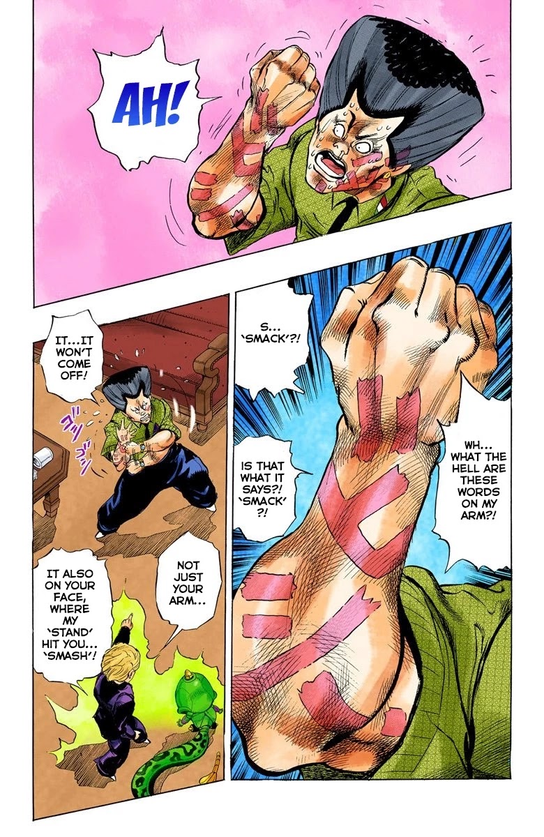 JoJo's Bizarre Adventure Part 4 - Diamond is Unbreakable (Official Colored) chapter 22 page 15