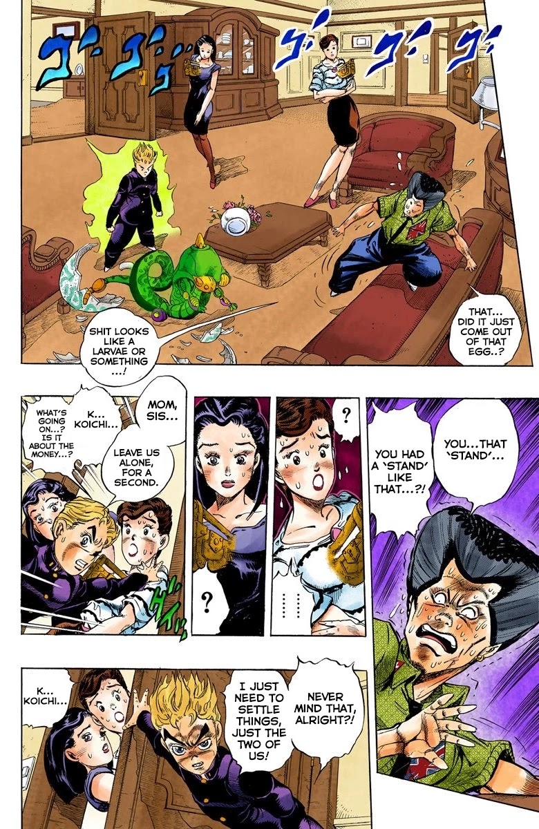 JoJo's Bizarre Adventure Part 4 - Diamond is Unbreakable (Official Colored) chapter 22 page 5