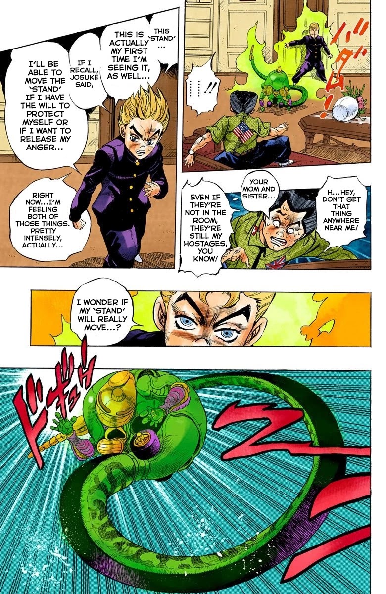 JoJo's Bizarre Adventure Part 4 - Diamond is Unbreakable (Official Colored) chapter 22 page 6