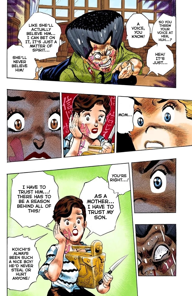 JoJo's Bizarre Adventure Part 4 - Diamond is Unbreakable (Official Colored) chapter 23 page 15