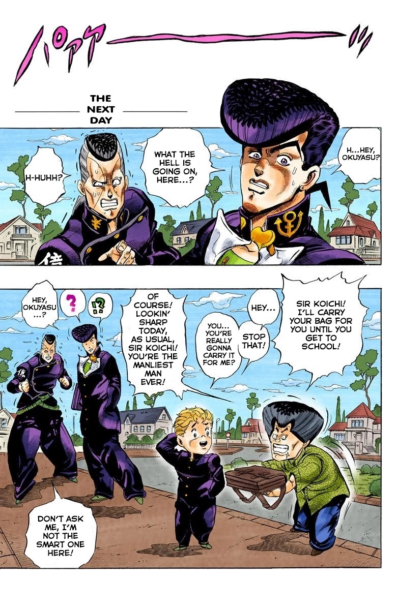 JoJo's Bizarre Adventure Part 4 - Diamond is Unbreakable (Official Colored) chapter 23 page 20