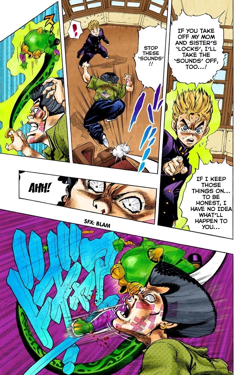 JoJo's Bizarre Adventure Part 4 - Diamond is Unbreakable (Official Colored) chapter 23 page 4